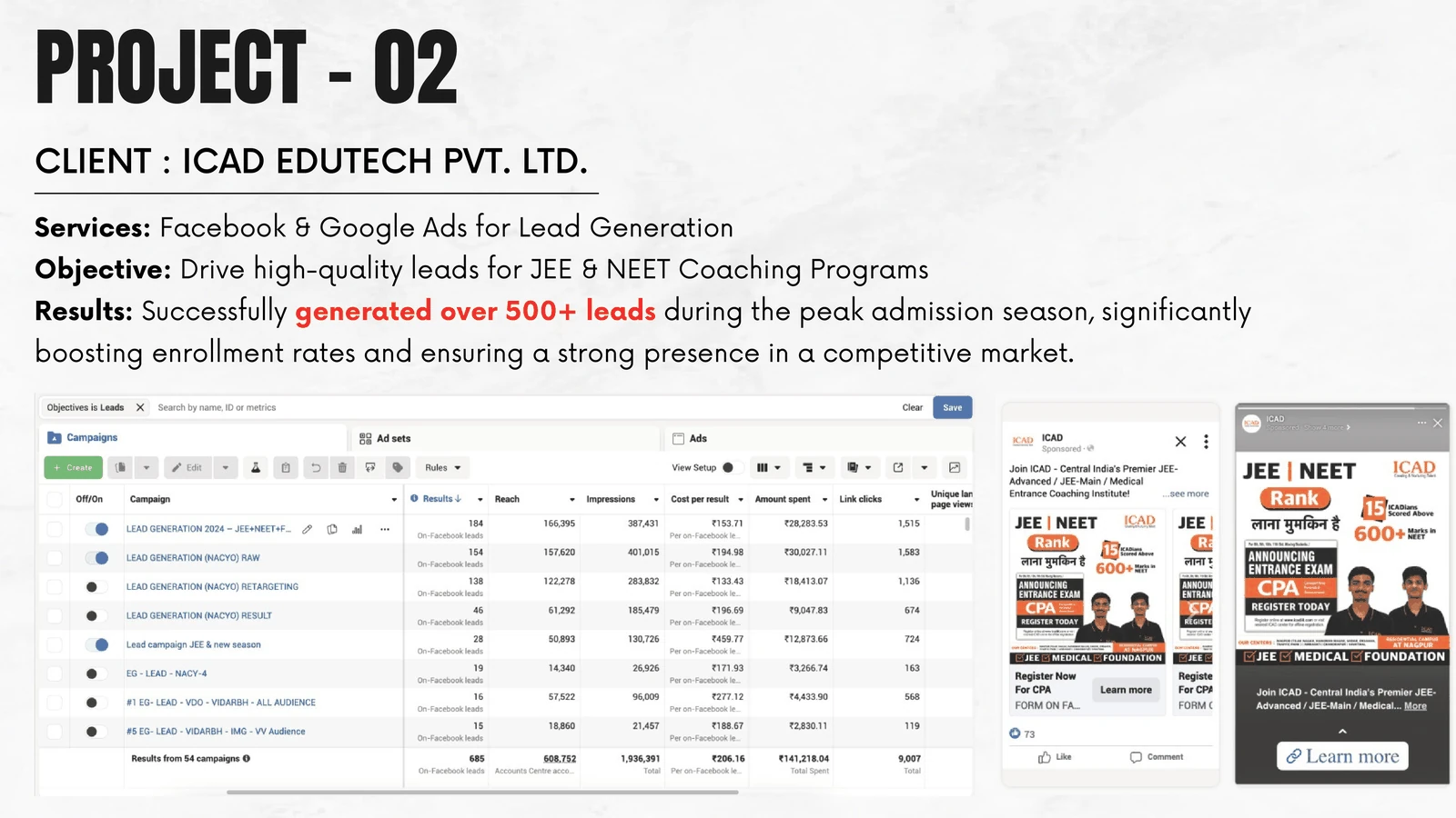 ICAD Edutech Coaching