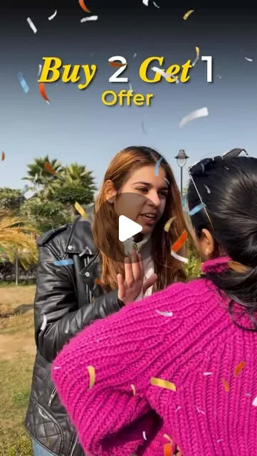 Cover frame from a MADDEX Media Instagram reel produced for a D2C brand